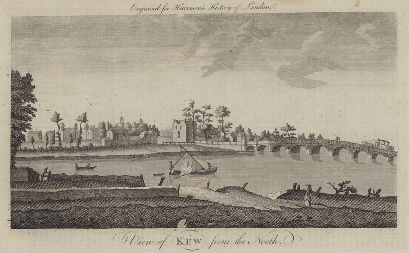 Vista de Kew desde el norte de English School