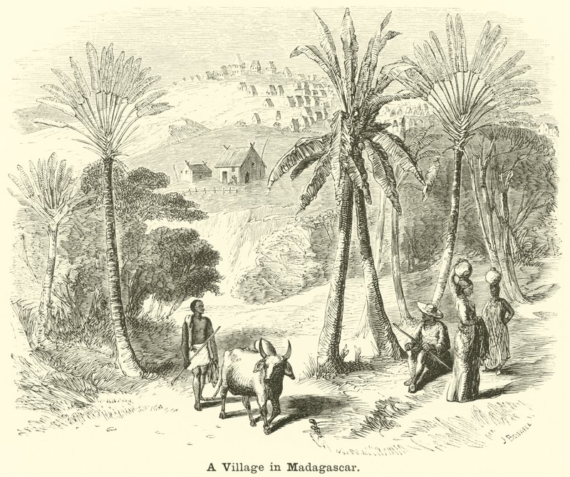 Una aldea en Madagascar de English School