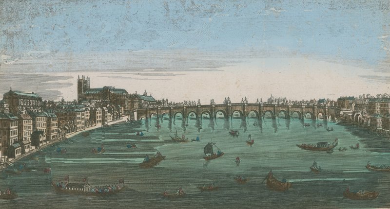 Vista general de embarcaciones de vela en las aguas del río Támesis de English School