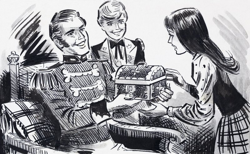Un regalo de un soldado de English School