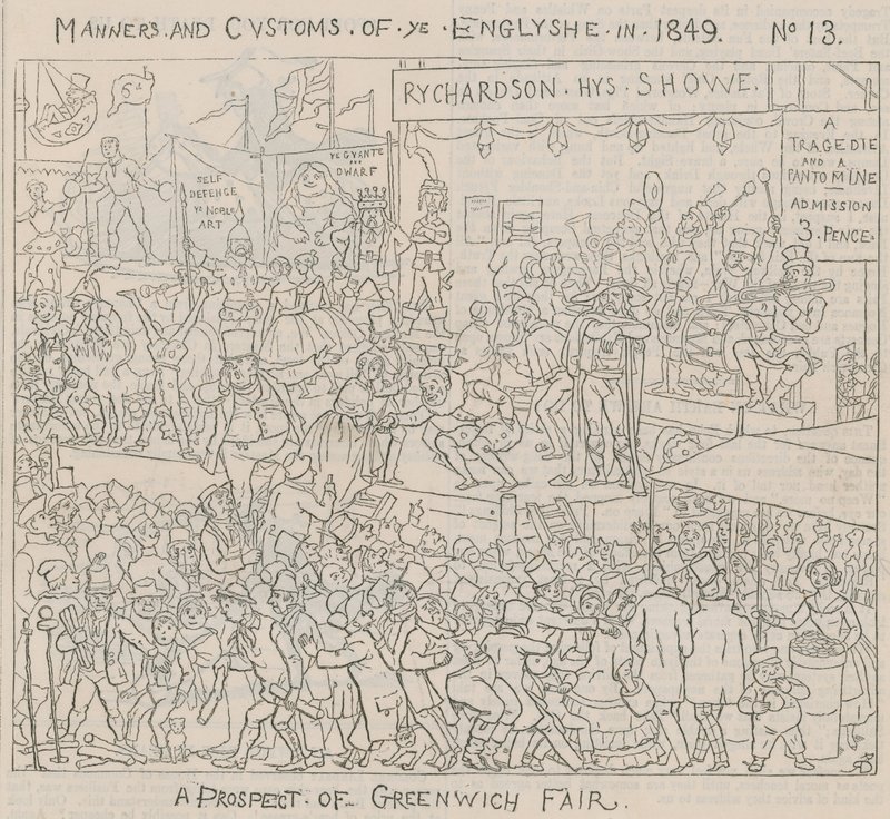 Una perspectiva de la feria de Greenwich de English School