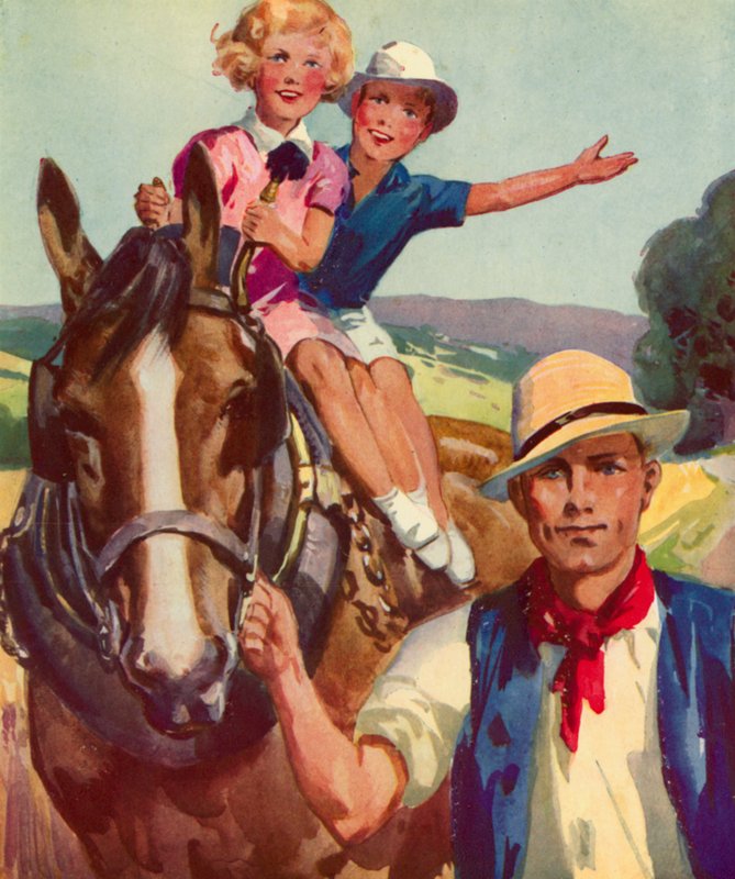 Un paseo a casa en el viejo Dobbin de English School