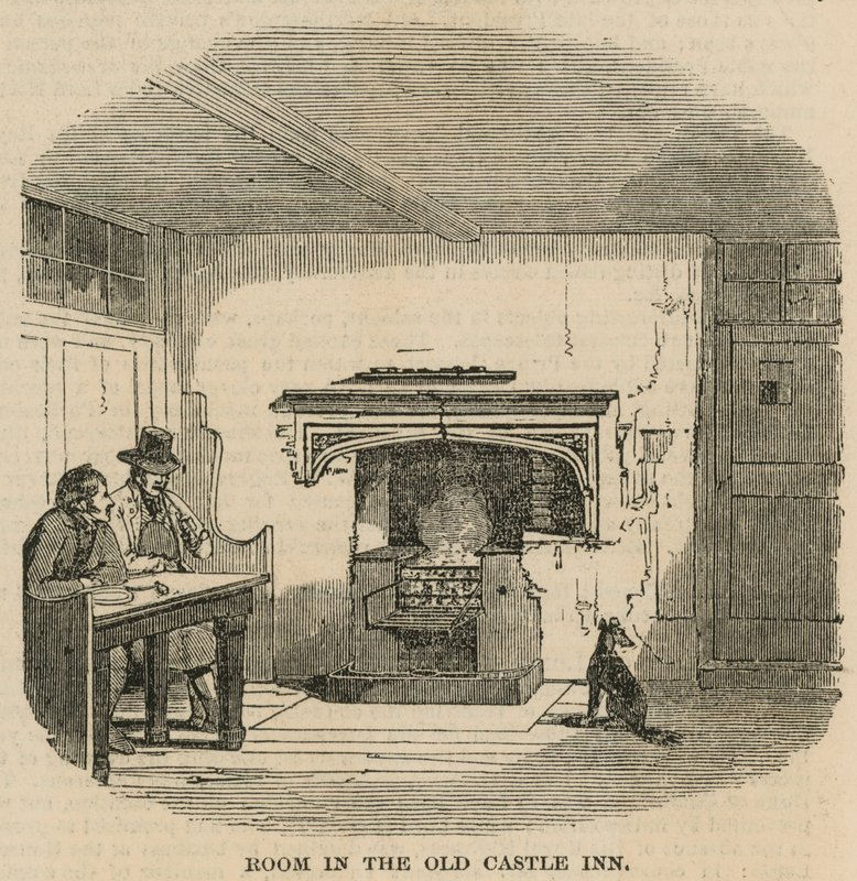 Una habitación en la Antigua Posada Castle, Kentish Town, Londres de English School