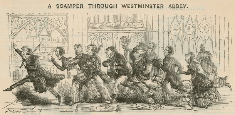 Una carrera por la Abadía de Westminster de English School