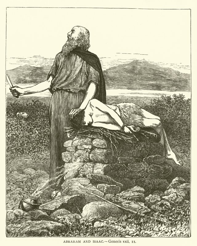 Abraham e Isaac, Génesis, xxii de English School