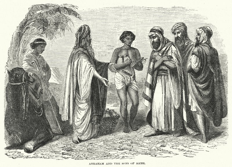 Abraham y los hijos de Het de English School