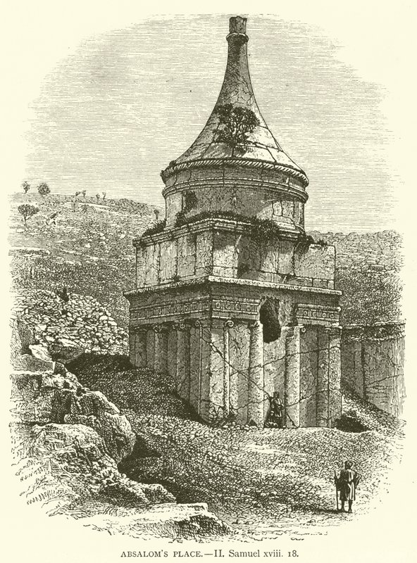 Lugar de Absalón, II, Samuel, xviii de English School
