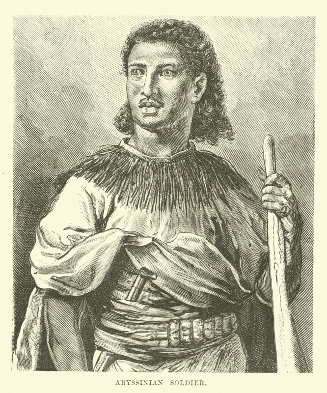 Soldado abisinio de English School