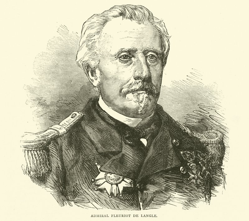 Almirante Fleuriot de Langle, noviembre 1870 de English School