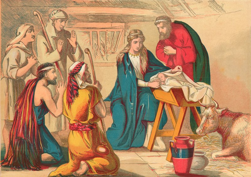 Adoración de los Pastores de English School