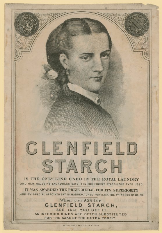 Anuncio de Almidón Clenfield de English School