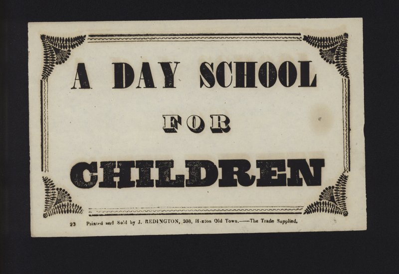 Anuncio: Escuela diurna para niños de English School