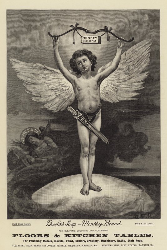 Anuncio, jabón de Brooke de English School