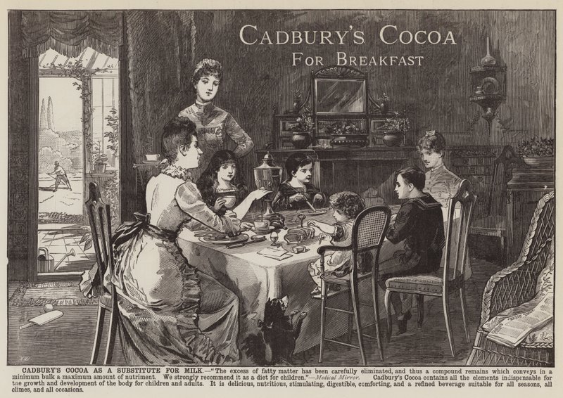 Anuncio, cacao de Cadbury de English School