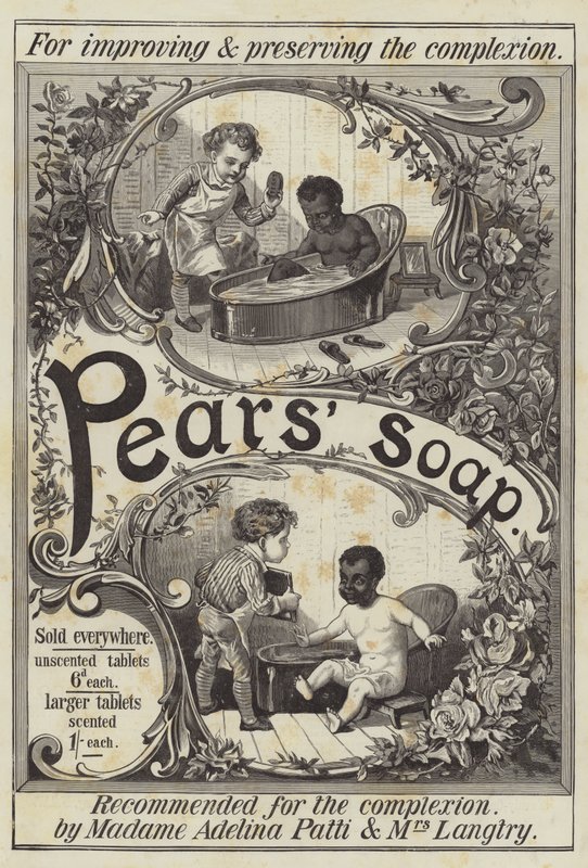 Anuncio, Jabón de Pears (grabado) de English School