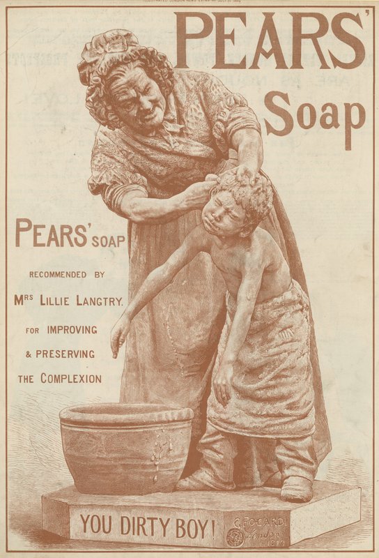 Anuncio de Pears Soap de English School