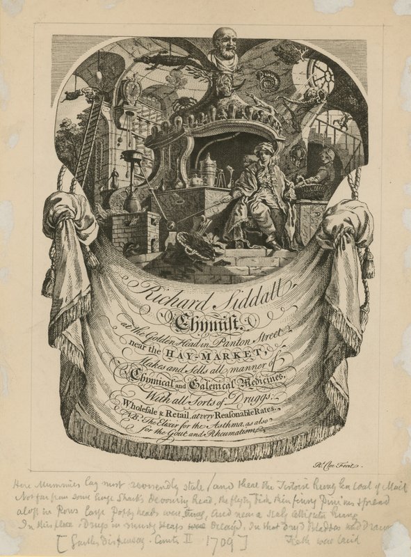 Anuncio de Richard Siddall de English School