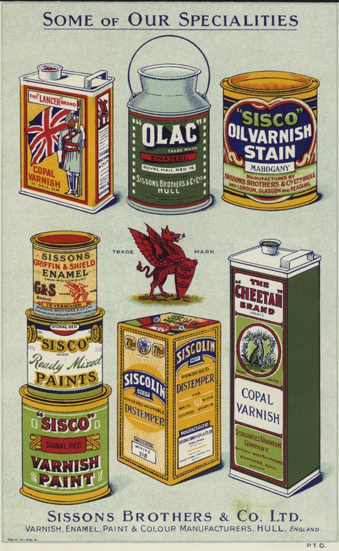 Anuncio para Sissons Brothers & Co Limited de English School