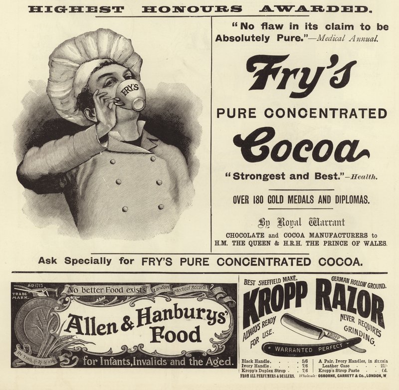 Publicidad de The Graphic Christmas Number 1896 de English School