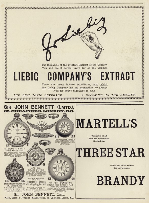 Publicidad de The Graphic Christmas Number 1897 de English School