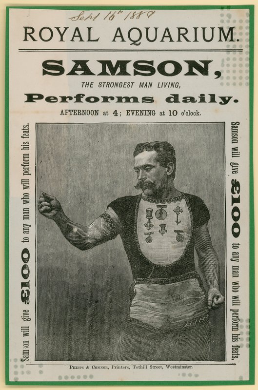 Anuncio de Sansón de English School