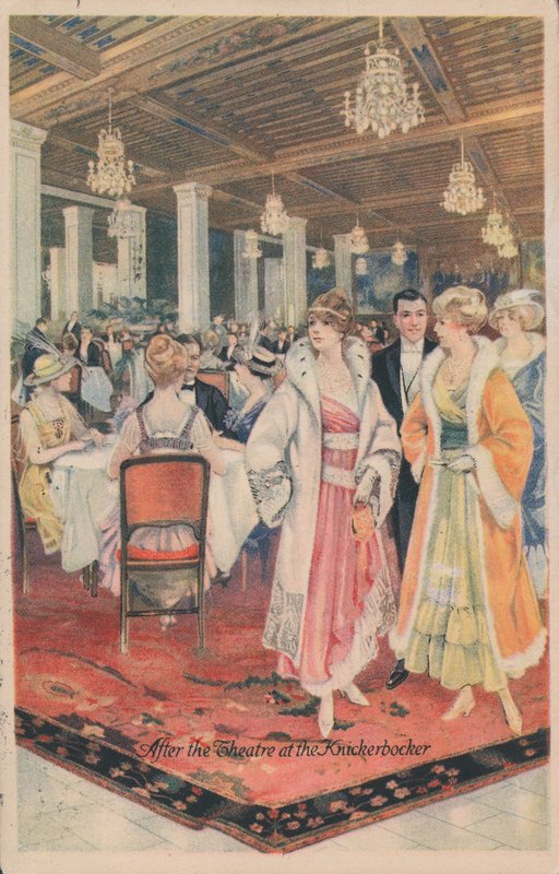 Después del teatro en el Knickerbocker de English School