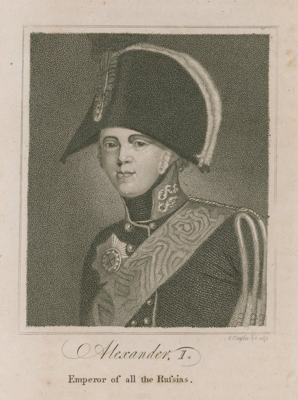 Alejandro I, Emperador de todas las Rusias de English School