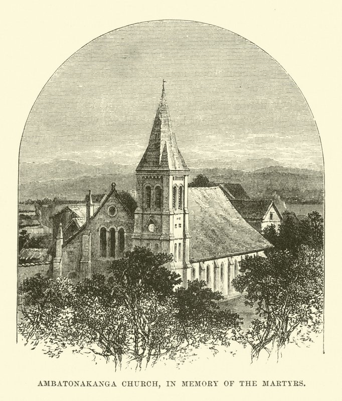 Iglesia de Ambatonakanga, en memoria de los mártires de English School