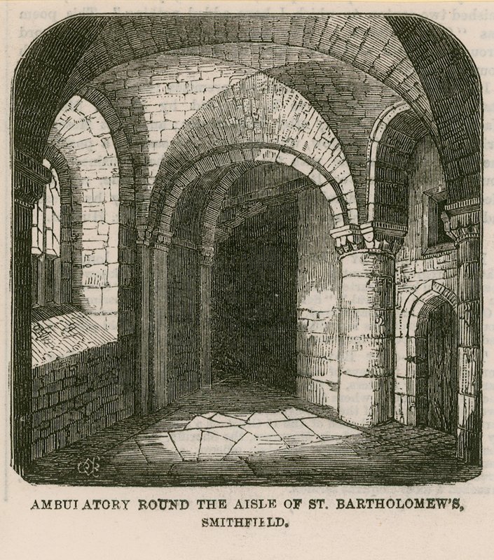Ambulatorio alrededor del pasillo de San Bartolomé de English School