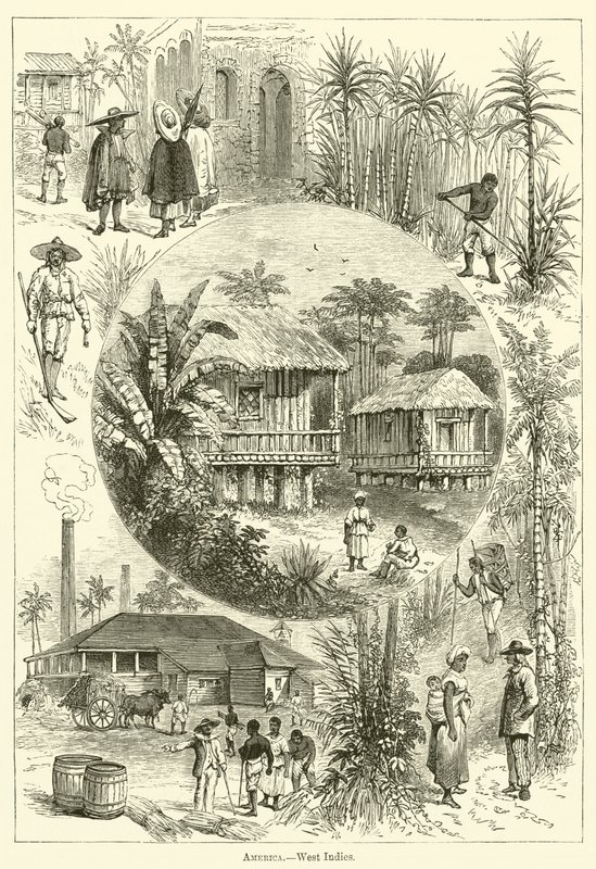 América, Indias Occidentales de English School