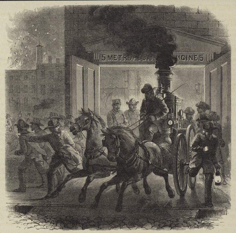 Estación de bomberos americana de English School