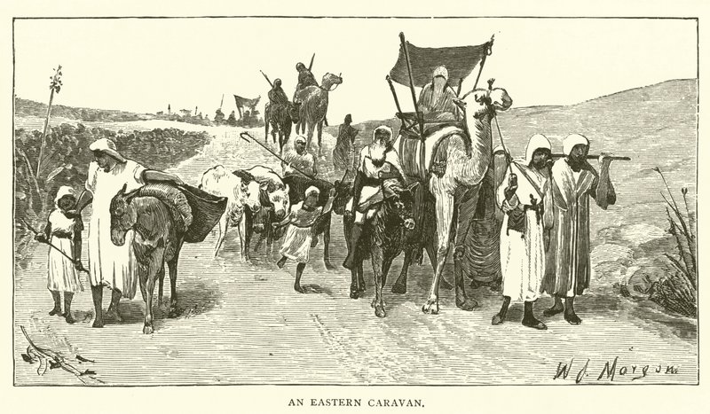 Una caravana oriental de English School