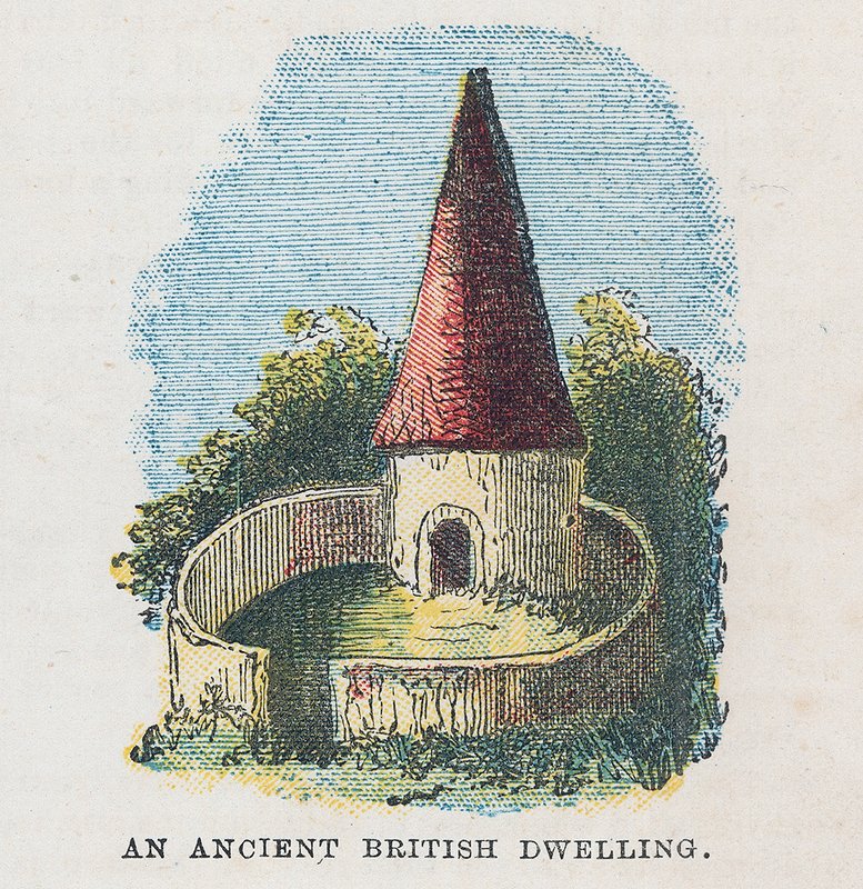 Una vivienda británica antigua de English School