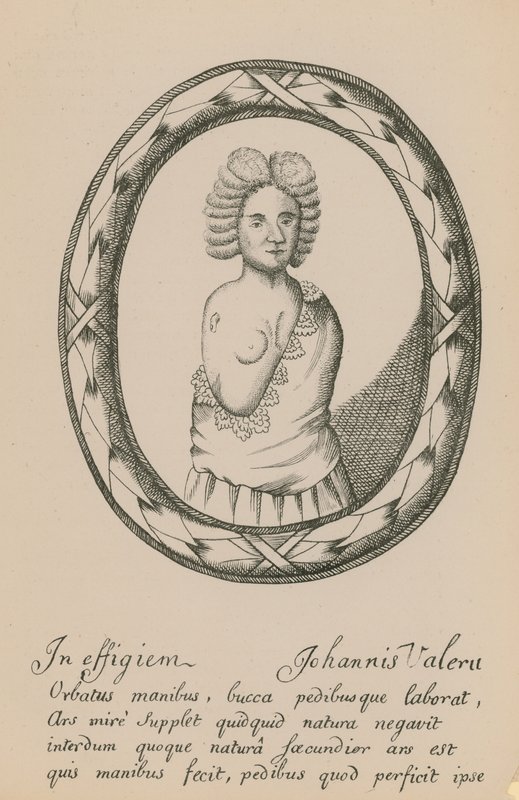 Una efigie de Johannis Valeru de English School