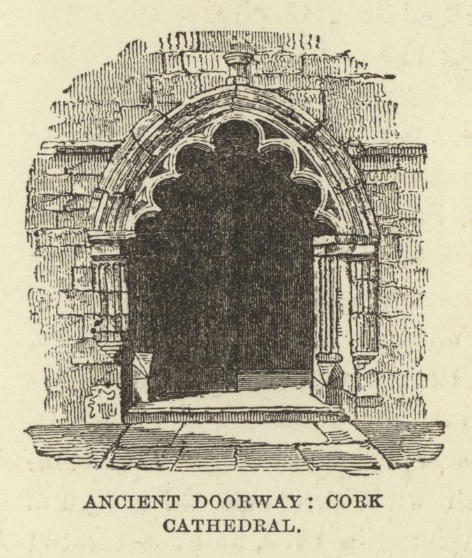 Puerta Antigua, Catedral de Cork de English School