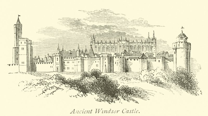Antiguo Castillo de Windsor de English School