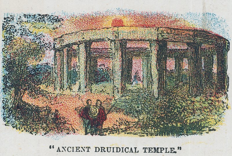 Antiguo templo druídico de English School