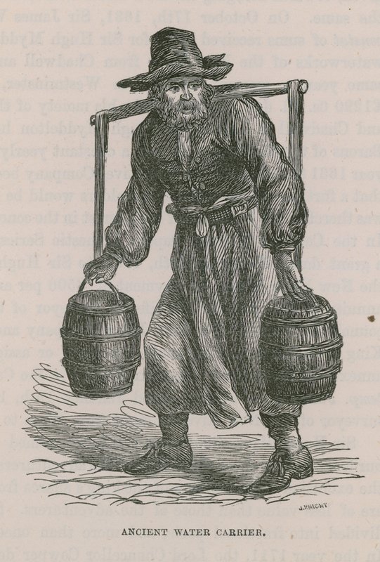 Antiguo portador de agua de English School