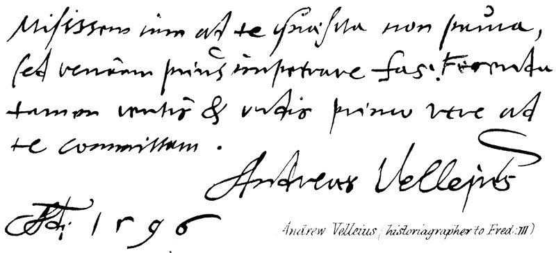 Andrew Velleius (historiador de Fred: III) de English School