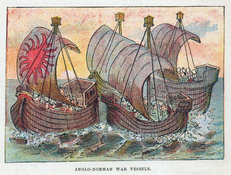 Buques de guerra anglo-normandos de English School