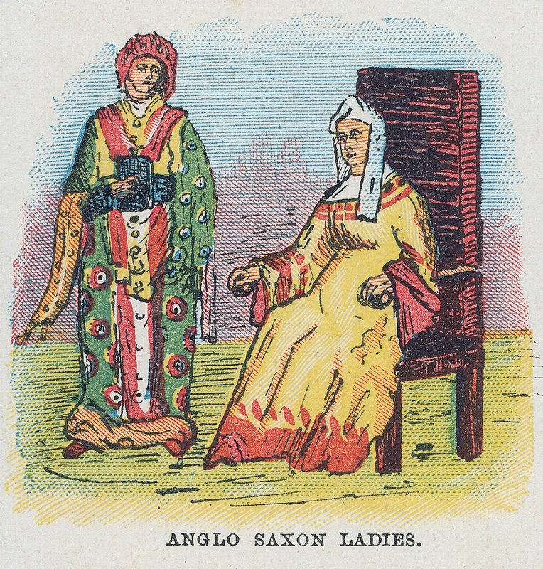 Damas anglosajonas, mujeres, hembras de English School