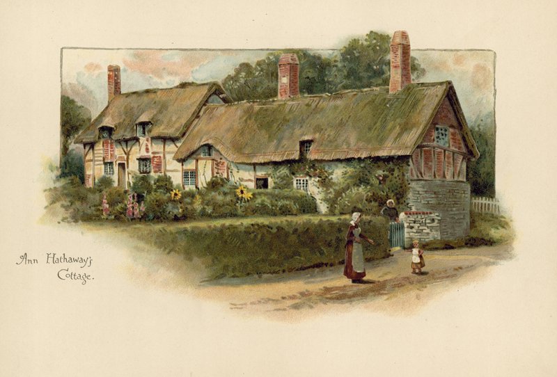 La cabaña de Ann Hathaway en Shottery de English School