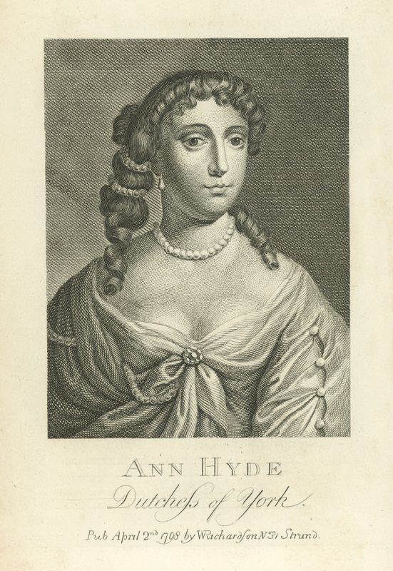 Ann Hyde, Duquesa de York de English School