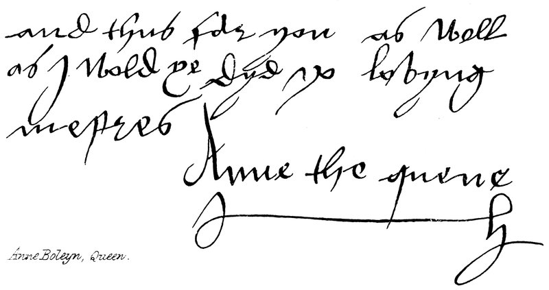 Ana Bolena, Reina de English School