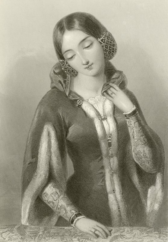 Ana de Bohemia, reina del rey Ricardo II de English School