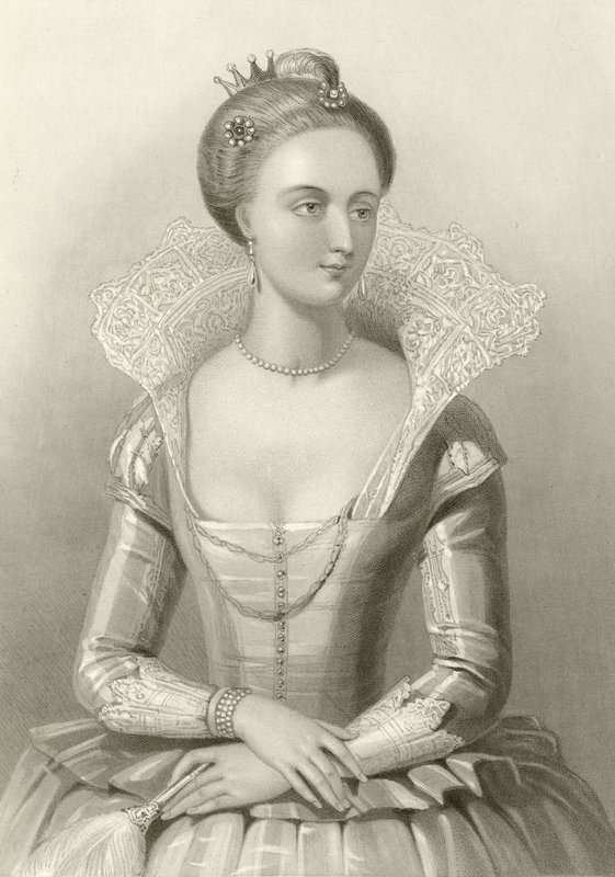 Ana de Dinamarca, reina del rey Jacobo I de English School