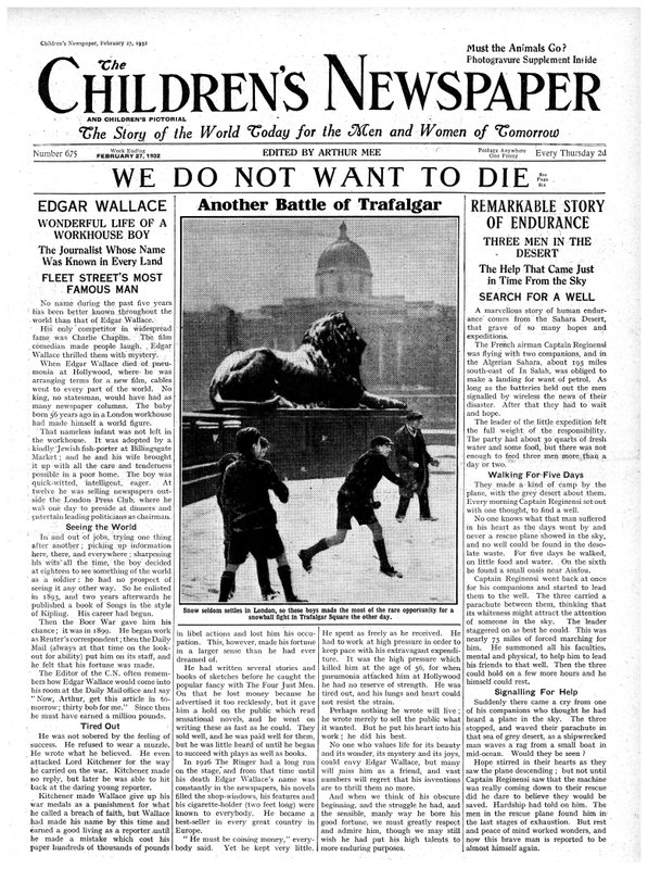 Otra batalla de Trafalgar, portada de 
