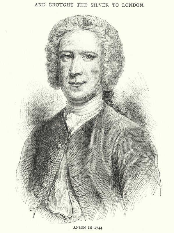 Anson en 1744 de English School