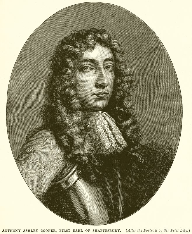 Anthony Ashley Cooper, Primer Conde de Shaftesbury de English School