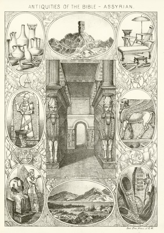Antigüedades de la Biblia - Asiria de English School